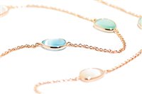 Collar Madì Mujer Laguna Goccia in Plata Quarzo idrotermale 38943-MADÌ - 38943-MADÌ